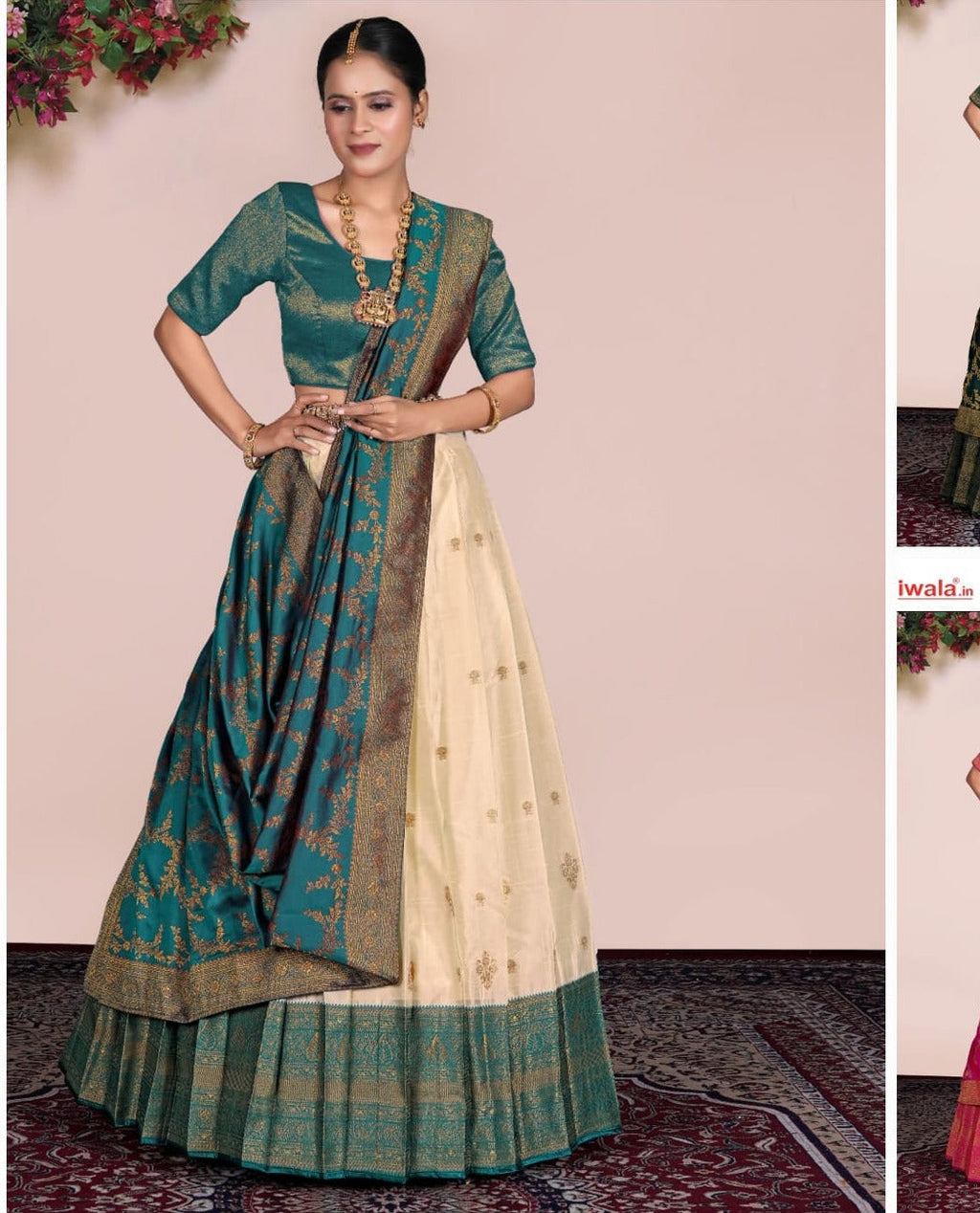 Latest Semi Stitched Lehenga Choli With Dupatta.
