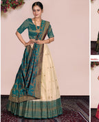 Latest Semi Stitched Lehenga Choli With Dupatta.