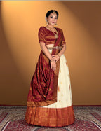 Latest Semi Stitched Lehenga Choli With Dupatta.