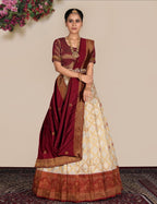 Latest Semi Stitched Lehenga Choli With Dupatta.