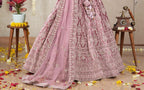 New Semi Stitiched Velvet Bridal Lehenga Choli