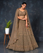 Latest Semi Stitched Lehenga Choli With Dupatta.