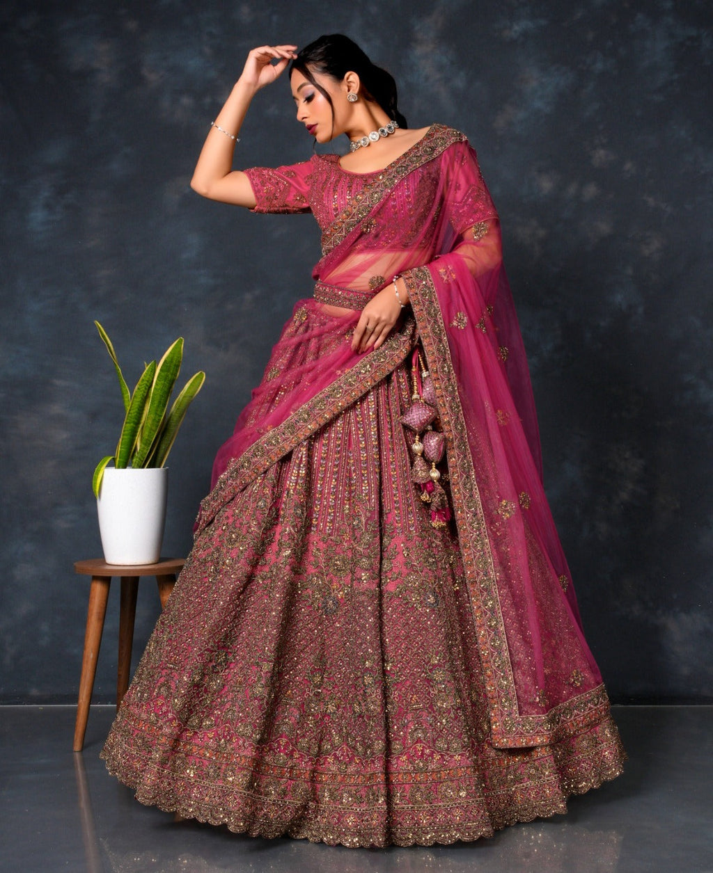 Latest Semi Stitched Lehenga Choli With Dupatta.