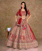 Latest Semi Stitched Lehenga Choli With Dupatta.