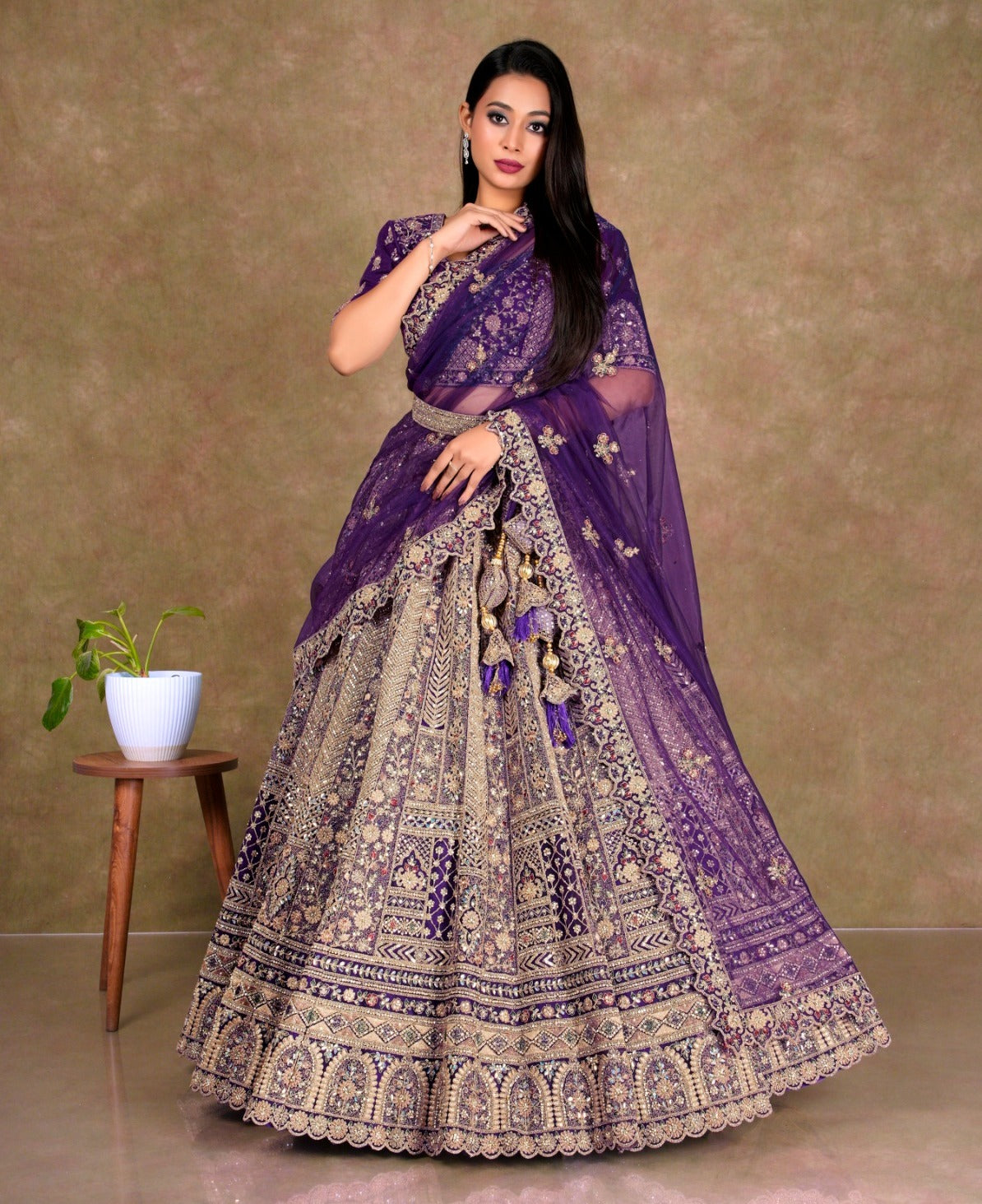 Latest Semi Stitched Lehenga Choli With Dupatta.