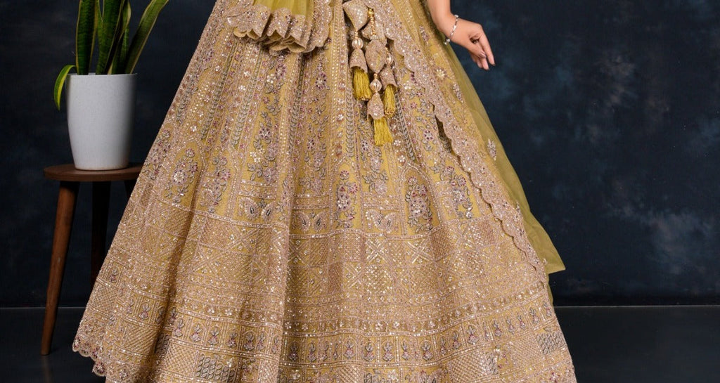 Latest Semi Stitched Lehenga Choli With Dupatta.