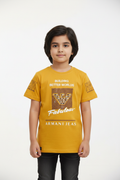 Armani Jeans Mustard Tee Front
