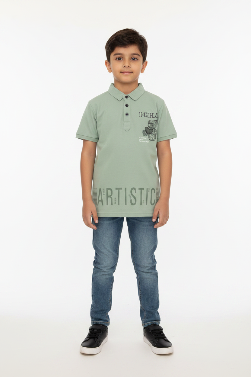 Artistic Bear Polo Front