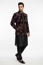 Kurta Payjama With Modi Jacket