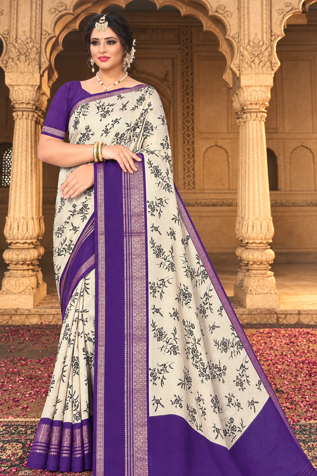 Synthetic Silk Saree.