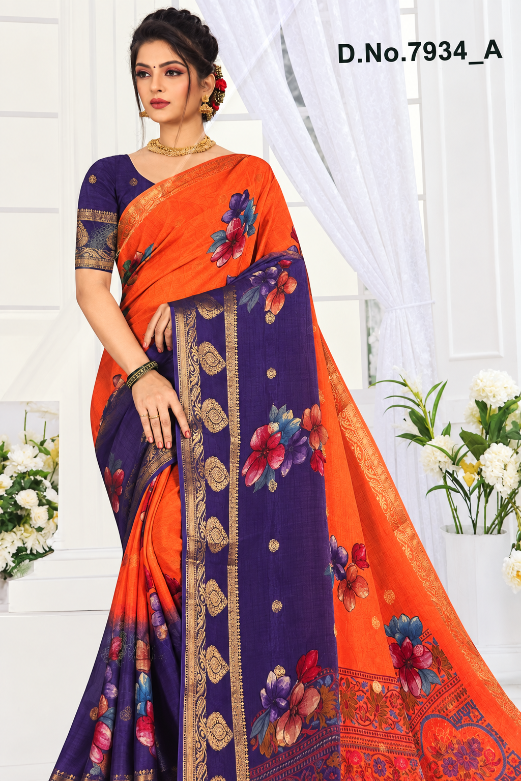 Synthetic Silk Saree.