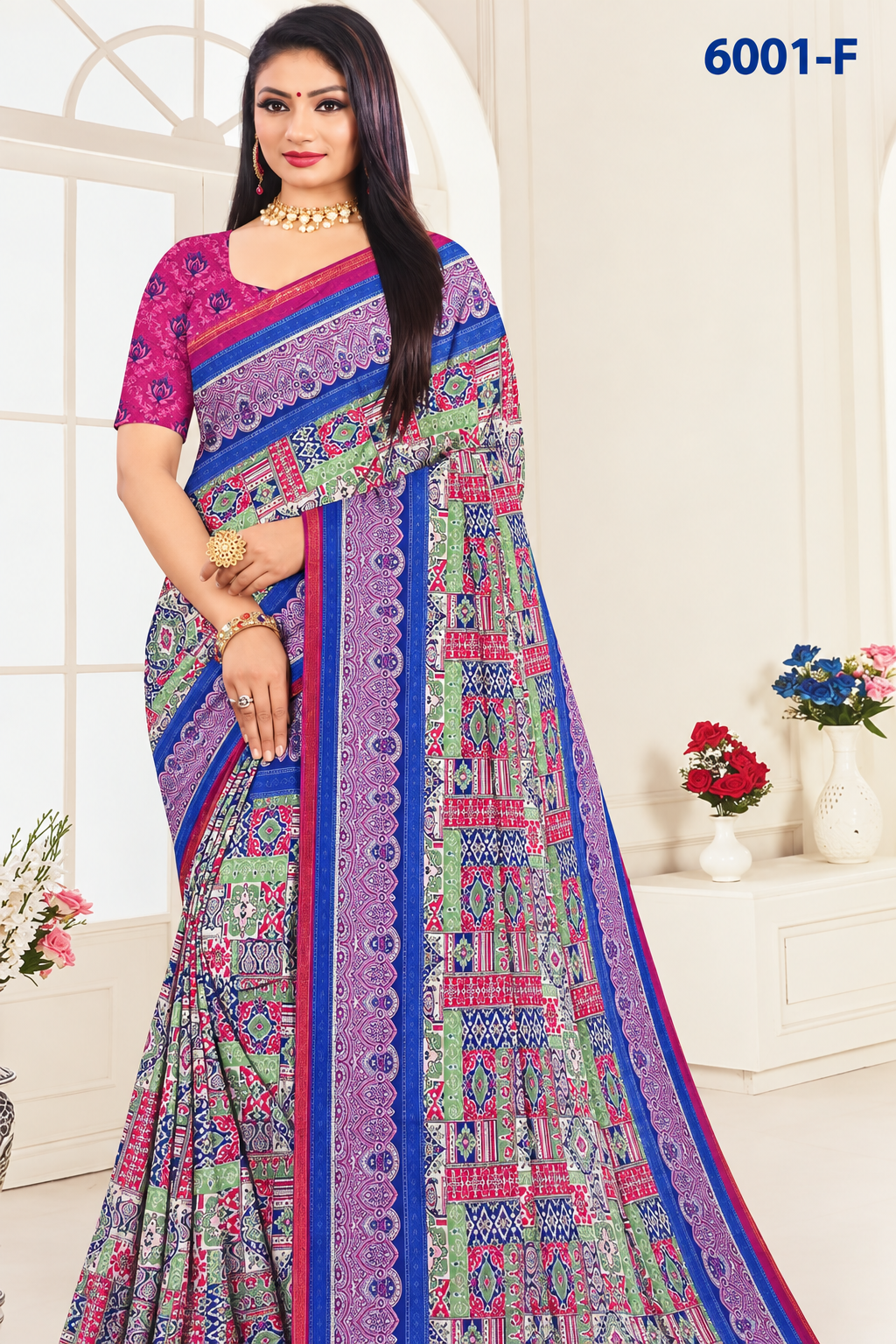 Synthetic Silk Saree.