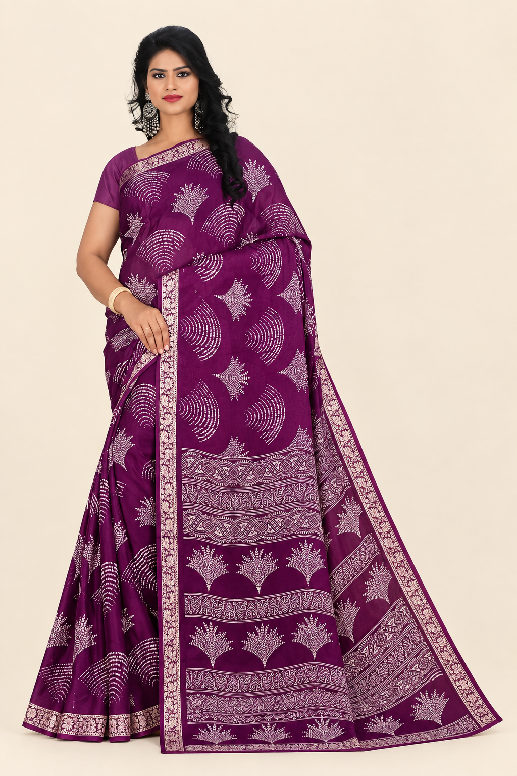Synthetic Silk Saree.