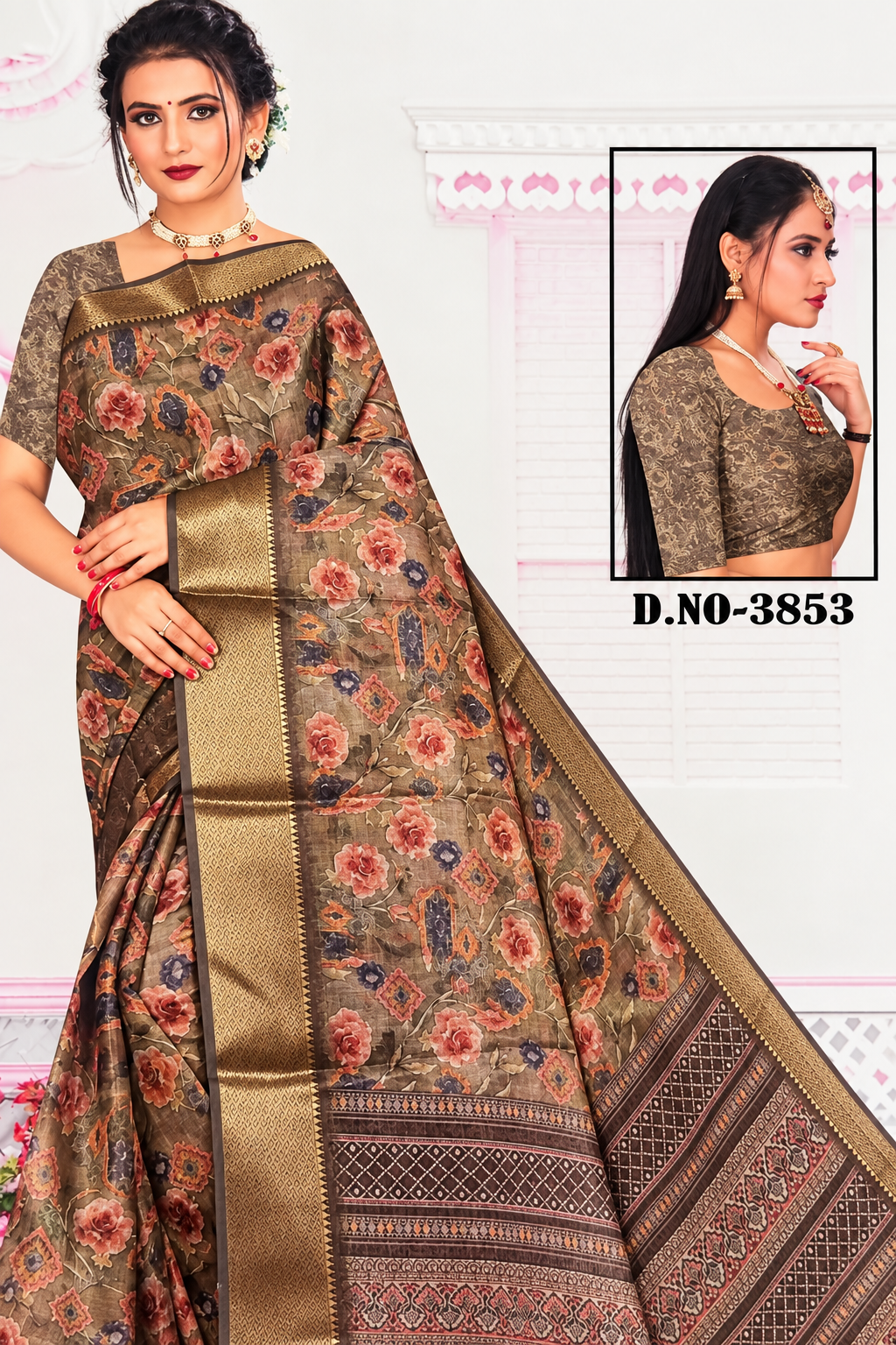 Synthetic Silk Saree.
