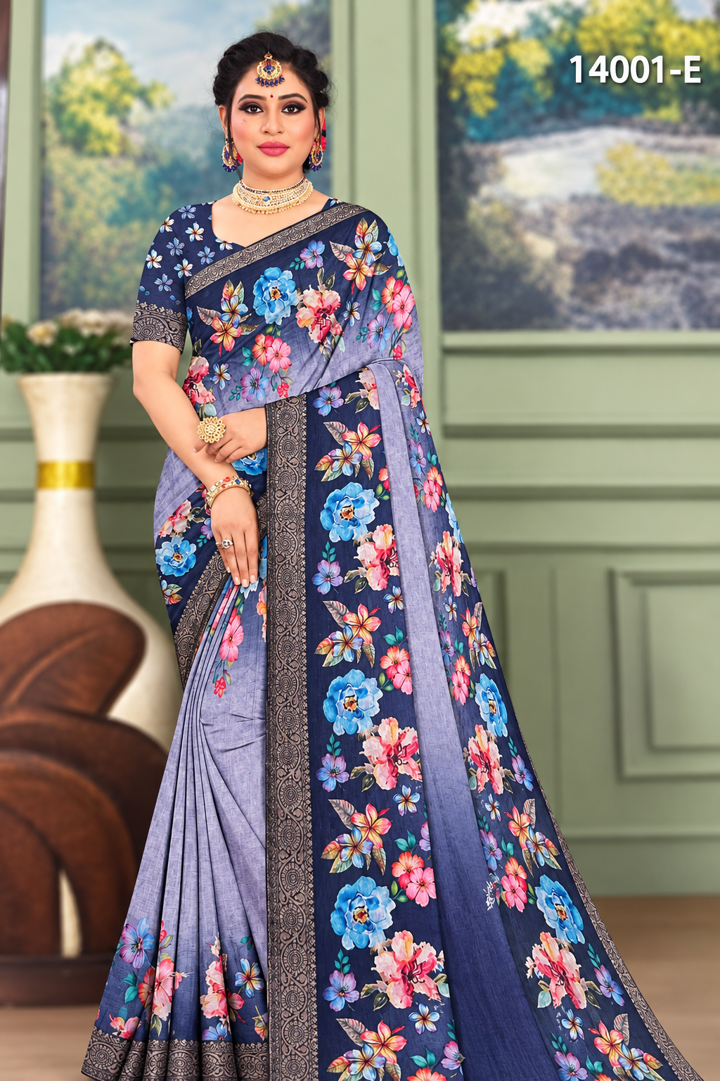 Synthetic Silk Saree.
