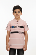 Elegance Freedom Pink Polo Front