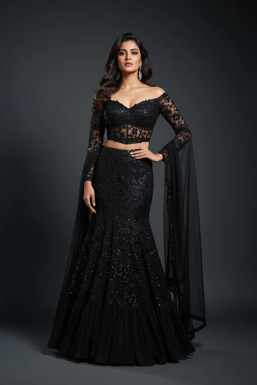 New Semi Stitiched Lehenga Choli
