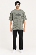 Full-body male model wearing your T-shirt