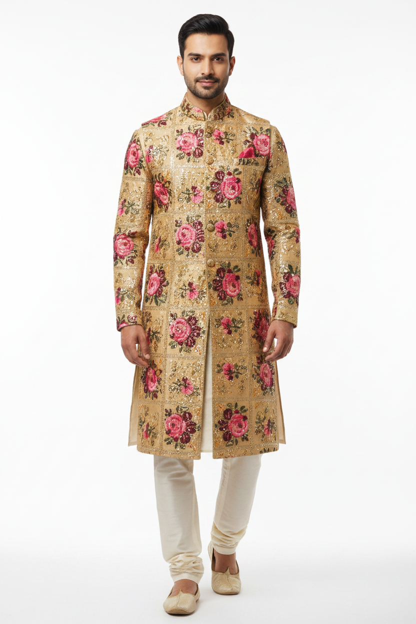 Kurta Payjama With Modi Jacket