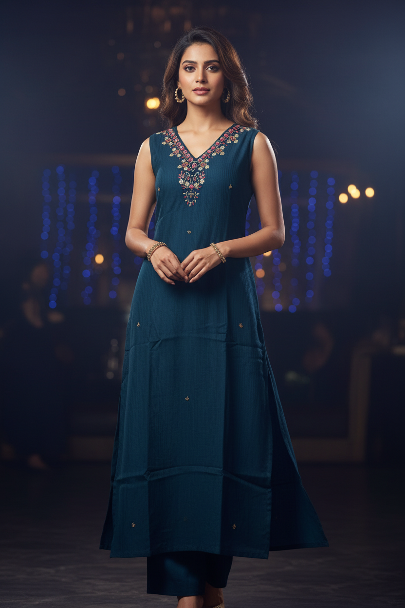 Ready To Wear Straight cut Salwar Suits