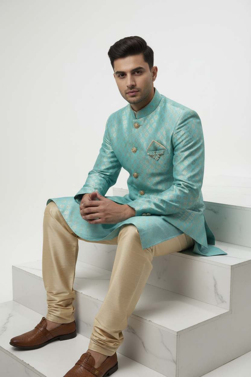 Kurta Payjama With Modi Jacket