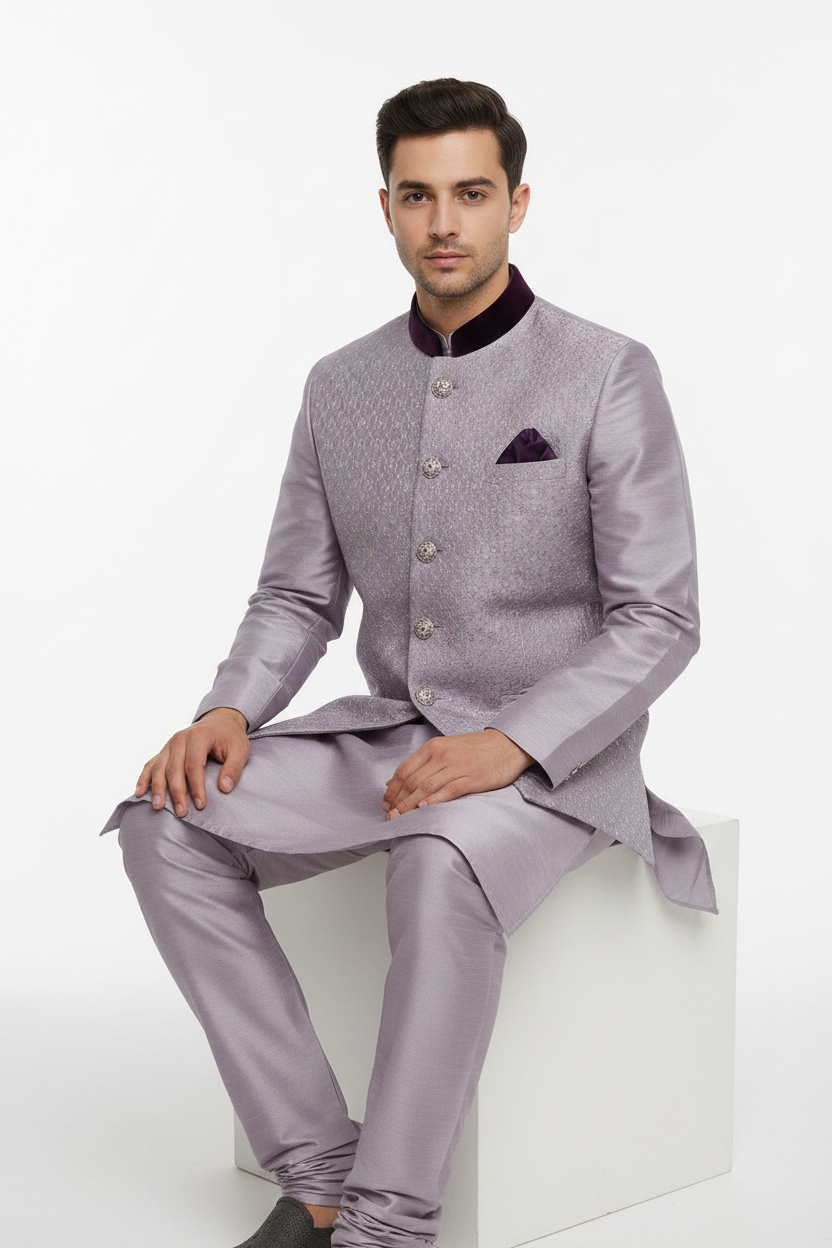Kurta Payjama With Modi Jacket