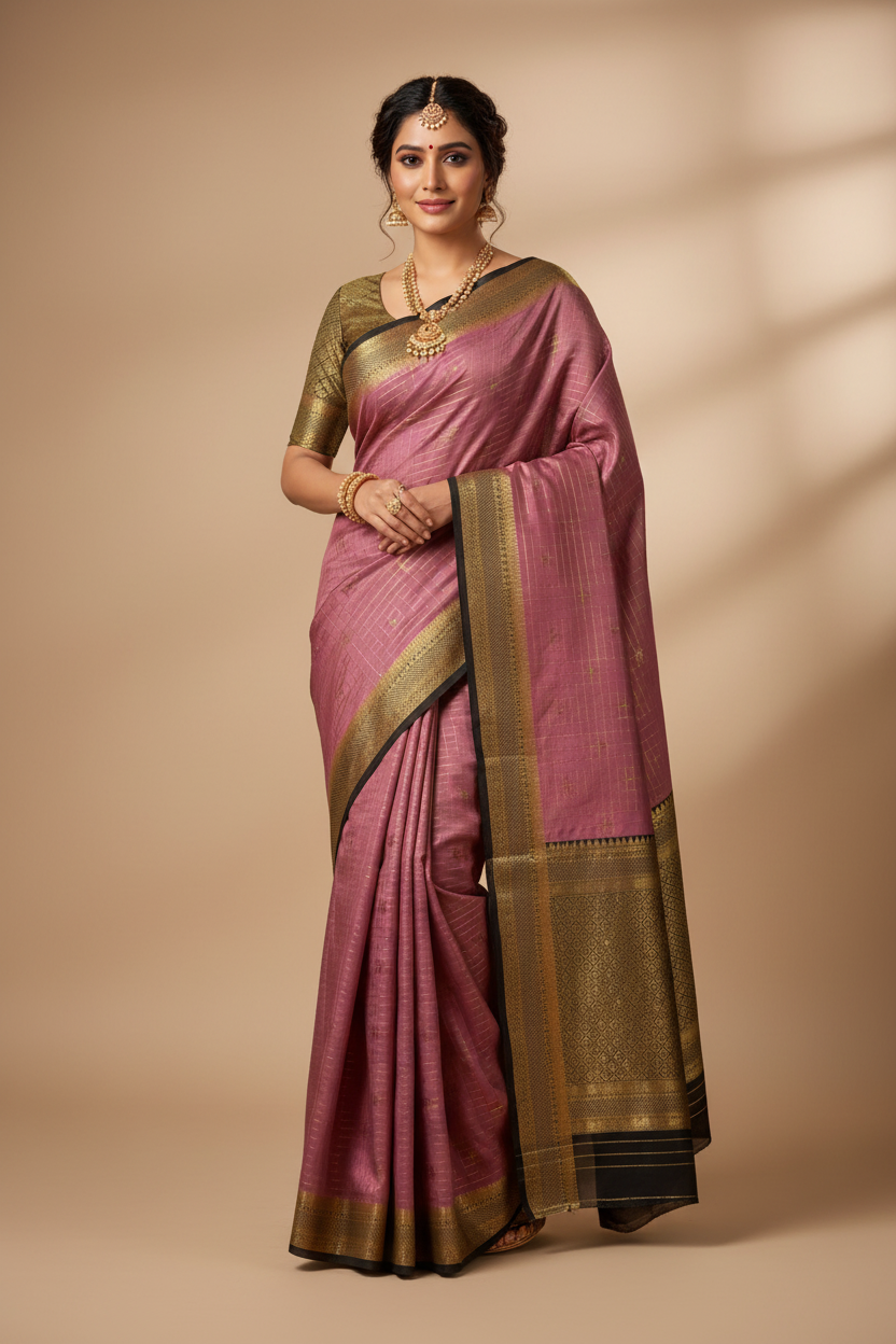 Pure Mysore Silk Saree.