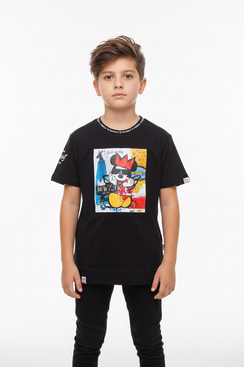 Mickey NY Magic Tee Front