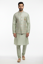 Kurta Payjama With Modi Jacket