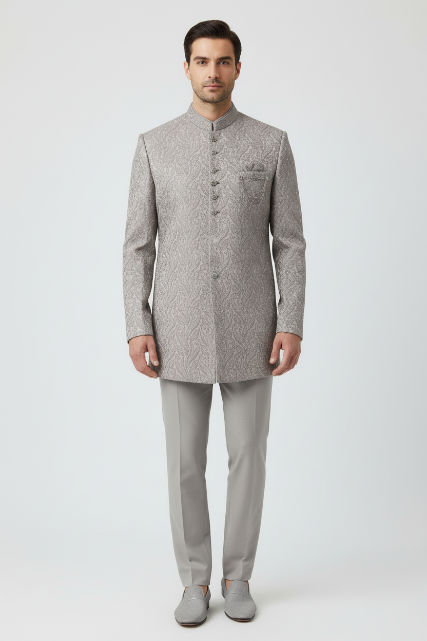 Traditional Men's Classic Jodhpuri Suit
