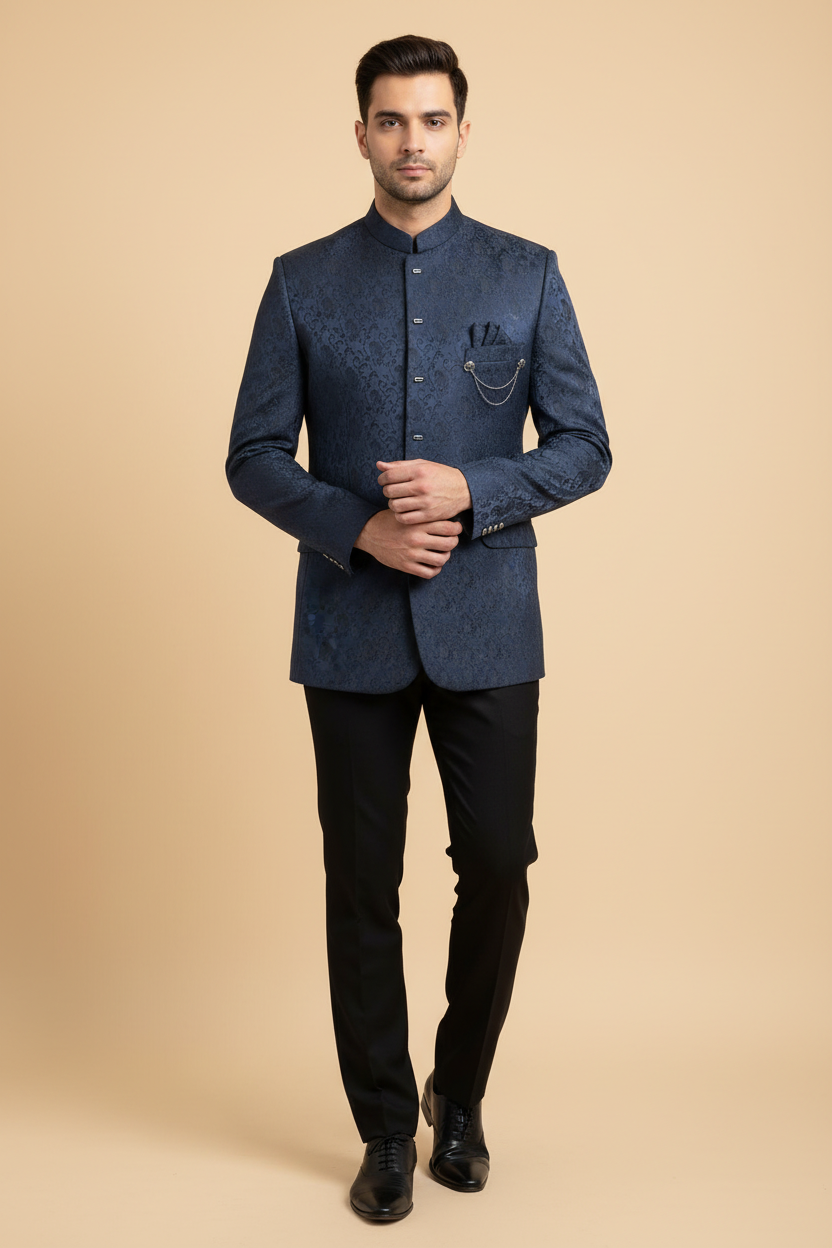 Traditional Men's Classic Jodhpuri Suit