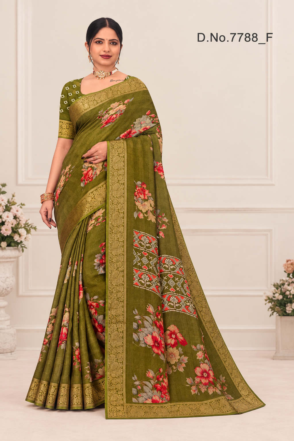 Synthetic Silk Saree.