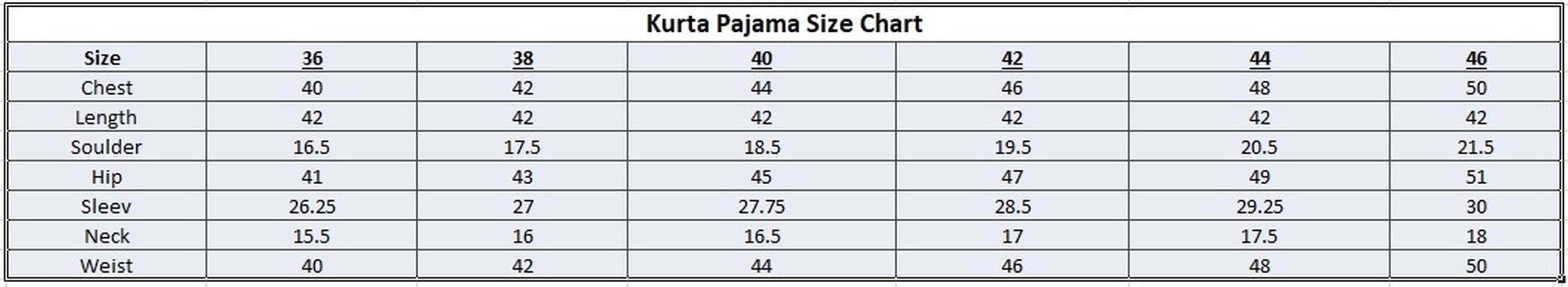 Traditional Kurta Pyjama