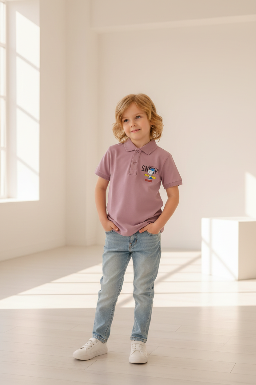Snoopy Polo Kids Model