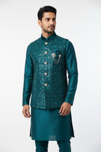 Kurta Payjama With Modi Jacket