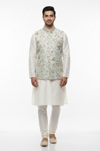Kurta Payjama With Modi Jacket