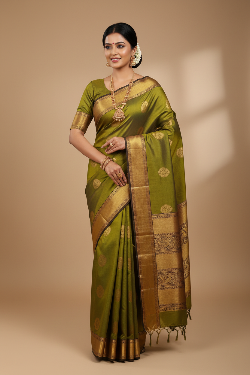 Pure Kanchipuram Silk Saree
