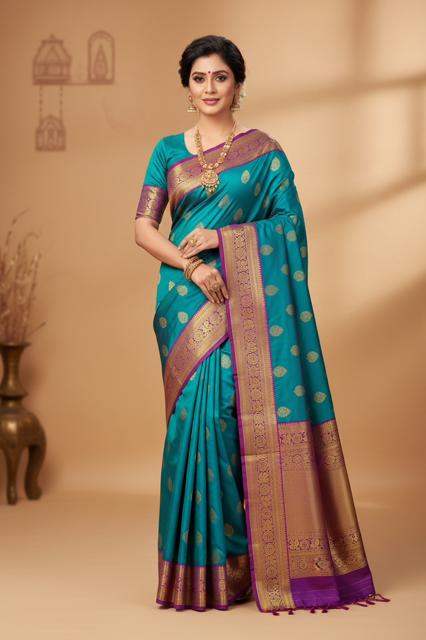 Pure Kanchipuram Silk Saree